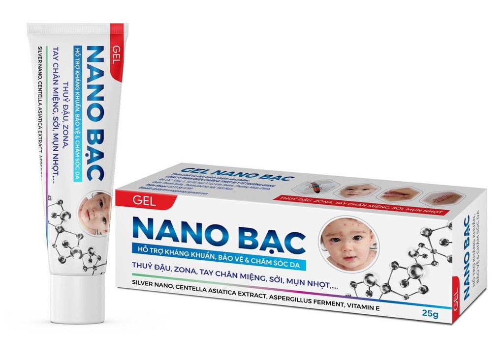 Gel Nano Bạc Phương Đông (Tuýp/25g) Date 02/2027