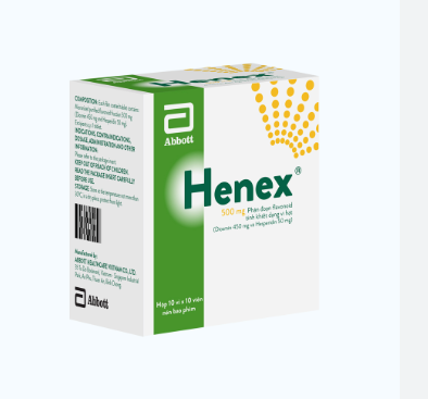 Henex 500mg Abbott (H/100v)