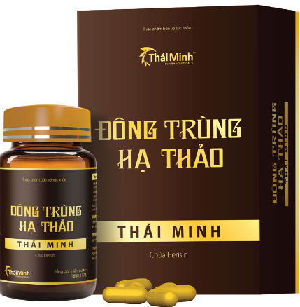 Đông trùng hạ thảo Thái Minh (H/1lọ/30v)