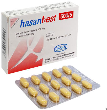 Hasanbest 500/5 metformin hydroclorid 500mg Hasan (H/30v)
