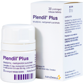 Plendil Plus Astrazeneca (Lọ/30v) 
