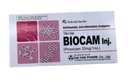 [T12338] Biocam Piroxicam 20mg/1ml tiêm Hàn Quốc (H/10o/1ml) Date 04/2027