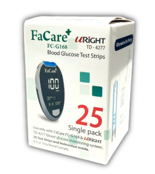 Que thử đường huyết Facare Uright FC-G168 (H/25que) Date 10/2026
