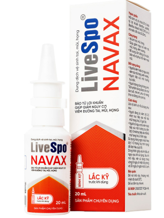 Xịt Mũi LiveSpo Navax (Lọ/30ml)