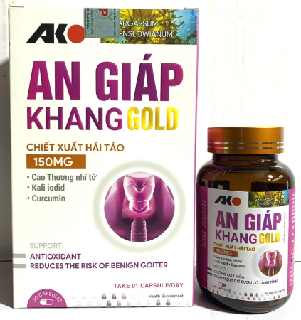 An Giáp Khang Gold 150mg (Ích Giáp Vương) Akopha (H/30v)