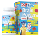 [T13392] Viên Nhai PNKids Brain Power Omega 3 DHA (H/30v) Date 12/2025
