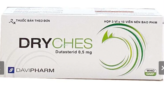 Dryches Dutasteride 0.5mg Davipharm (H/30v)