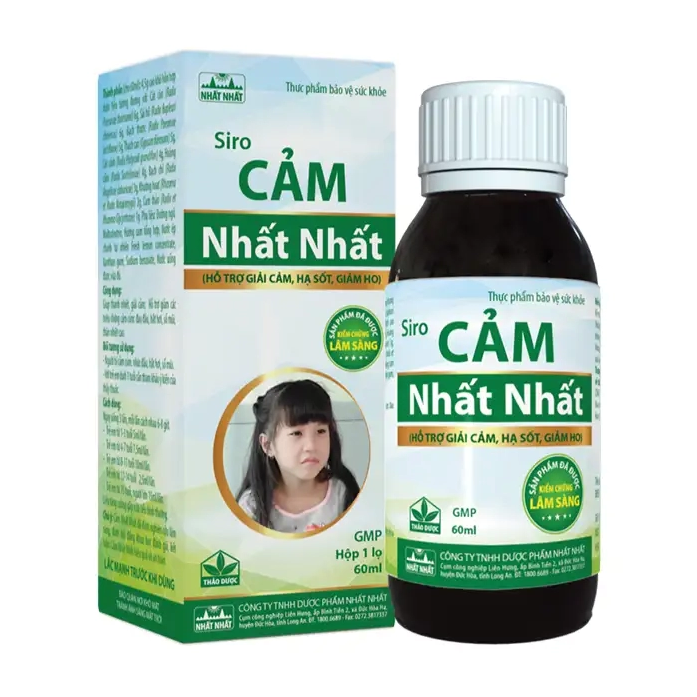 Siro Cảm Nhất Nhất (Lọ/60ml) Date 08/2026