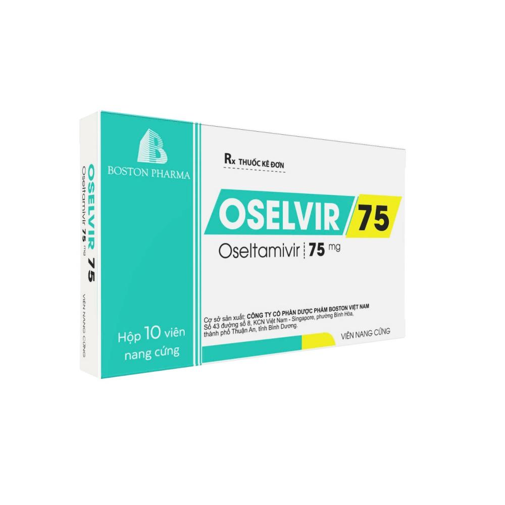 Oselvir 75 Oseltamivir 75mg Boston (H/10v)