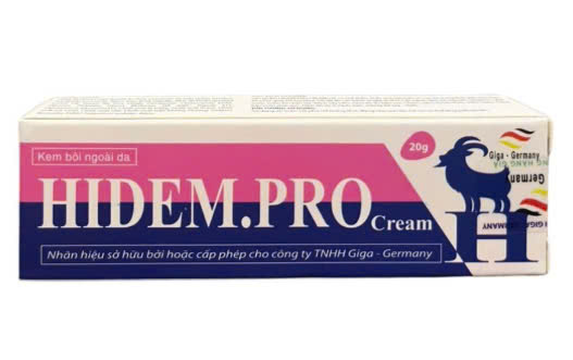Hidem Pro Kem bôi ngoài da Đức (Tuýp/20g)