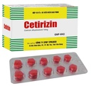 [T13696] Cetirizin 10mg Tipharco Tiền Giang (H/100v) Date 06/2027