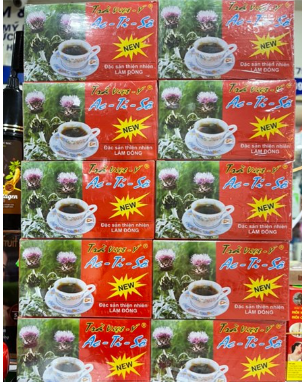 Trà Actiso Việt Ý Lâm Đồng (Cọc/10h/20gói)