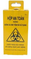 Hộp an toàn đựng bơm và kim tiêm đã sử dụng