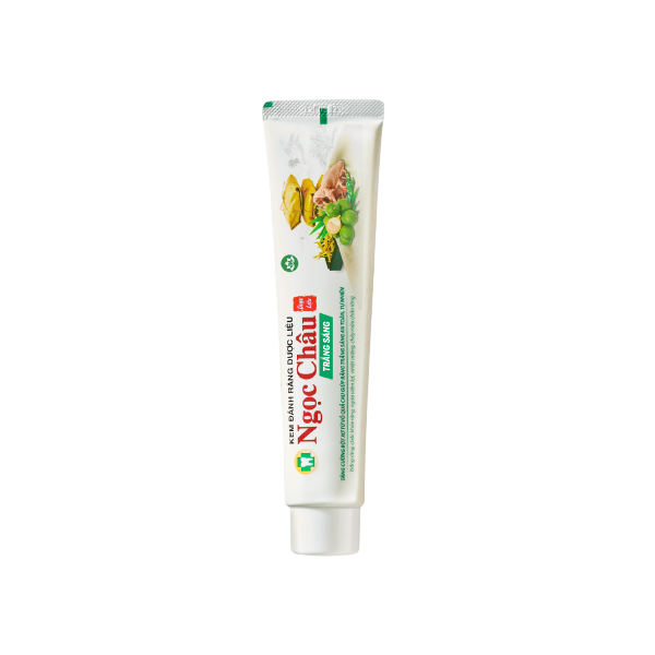 Kem đánh răng dược liệu Ngọc Châu Trắng Sáng (Tuýp/100g)