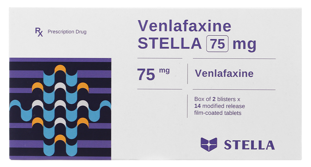 Venlafaxine 75mg Stella (H/28v)