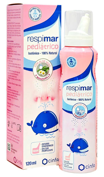 Xịt mũi Respimar Pediatrico Hồng Cinfa (Chai/120ml) Date 01/2027