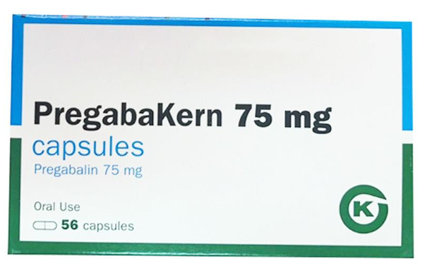 Pregabakern 75mg Kern Pharma (H/56v) Date 04/2027