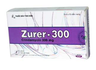 Zurer-300 Clindamycin Hydroclorid Davipharm (H/30v)