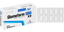 [T14035]  Glumeform Metformin 1000mg XR Hậu Giang (H/30v)