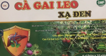 Cà Gai Leo Xạ Đen Giải Độc Gan HP Gold Hoàng Hải Phát (H/60v)