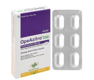 OpeAzitro 250 Azithromycin 250mg OPV(H/6v) Date 01/2027