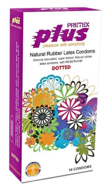 Bao cao su Pretex Plus có gân Malaysia (H/100c)