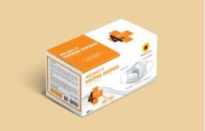 Khẩu Trang Y Tế Hướng Dương Đen 4 Lớp (H/50cái) 