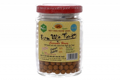 Mật Ong Nghệ Vàng Ban Mê Thuột (Lọ/120g) Date 04/2027