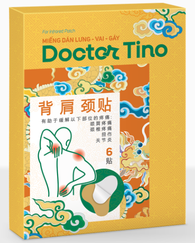 Miếng dán lưng Doctor Tino – Hình chữ Y (H/3 túi/2 miếng) Date 07/2026