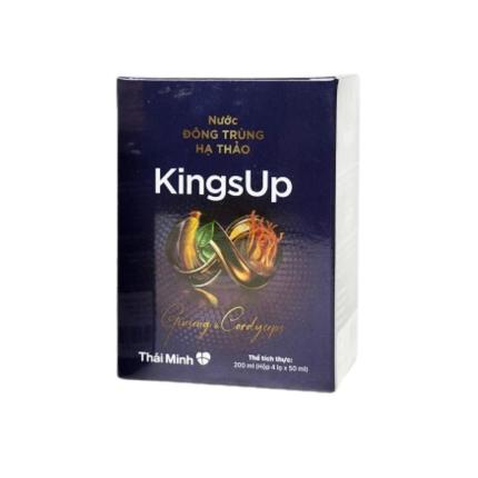Nước đông trùng hạ thảo Kingsup Thái Minh (Hộp/4 lọ/50ml)