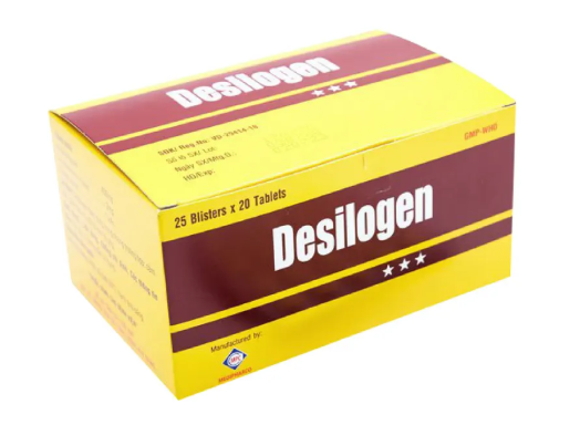 Desilogen Giảm Đau Hạ Sốt Medipharco (H/500v)  Decolgen nội date 06/2027