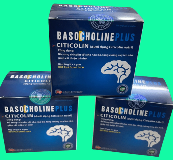 Basocholine plus Citicolin Mediplantex (H/20g)
