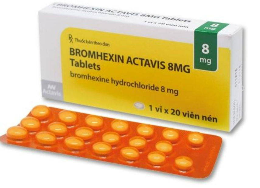 Bromhexin Actavis 8mg (H/20v)