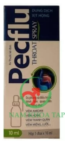 Dung Dịch Xịt Họng Pecflu (H/10ml)