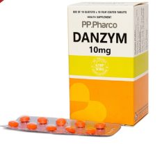 Danzym 10mg Bromelain 10mg Phong Phú (H/100v)