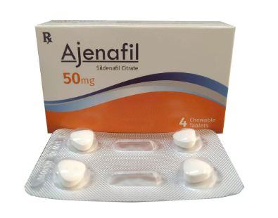 Ajenafil Sildenafil Citrate 50mg Delta (H/4v) Date 10/2027