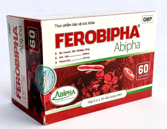 Viên Uống Sắt Ferobipha Abipha (H/60v)