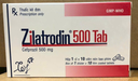 [T15034] Zilatrodin Cefprozil 500mg Trust Farma (H/10v) Date 10/2027