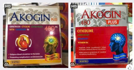 Akogin 480 Plus Ginkgo biloba Akopha (H/100v)