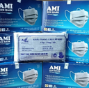 [T15070] Khẩu trang 4 lớp xám Ami Eco Mask Nhất Linh (H/50c) 