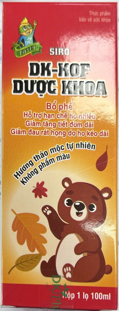 Siro DK-KOF DƯỢC KHOA (Lọ/100ml)