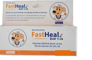Gel mờ sẹo trẻ em FastHealz scar kids Novopharm (T/12gam)