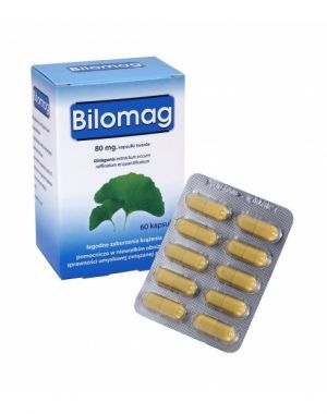  Bilomag Ginkgo Biloba 80mg Natur Produkt Balan (H/60v) Date 02/2027