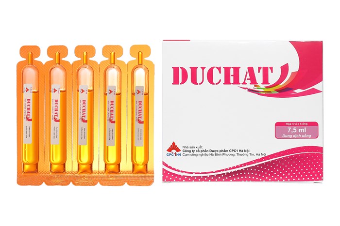 Duchat 7.5ml Vitamin Và Muối Khoáng Hà Nội (H/20o/7.5ml) 