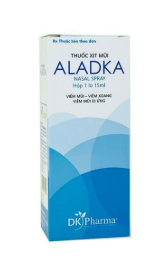 Aladka xịt mũi DK Pharma (Cọc/10 lọ/15ml)