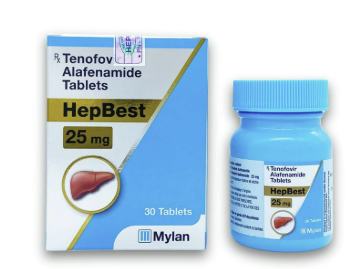 Hepbest PN  25mg Mylan (Lọ/30v)