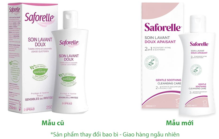Saforelle Iprad Gel Rửa Phụ Khoa (Chai/250ml) 