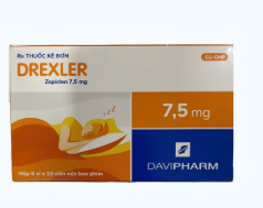 Drexler Zopiclon 7.5mg Davipharm (H/60v)