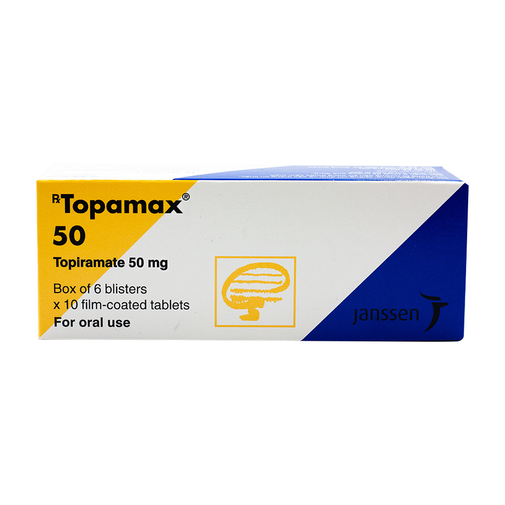 Topamax Topiramate 50mg Janssen (H/60v) Date 01/2027
