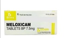 [T00630] Meloxicam 7.5mg Brawn Ấn Độ (H/100v) 